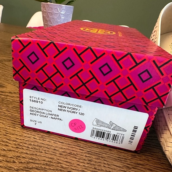 NWT! NEW! Tory Burch Georgia Loafers - Intrecciato Goat Leather Braided Accents - Picture 2 of 10